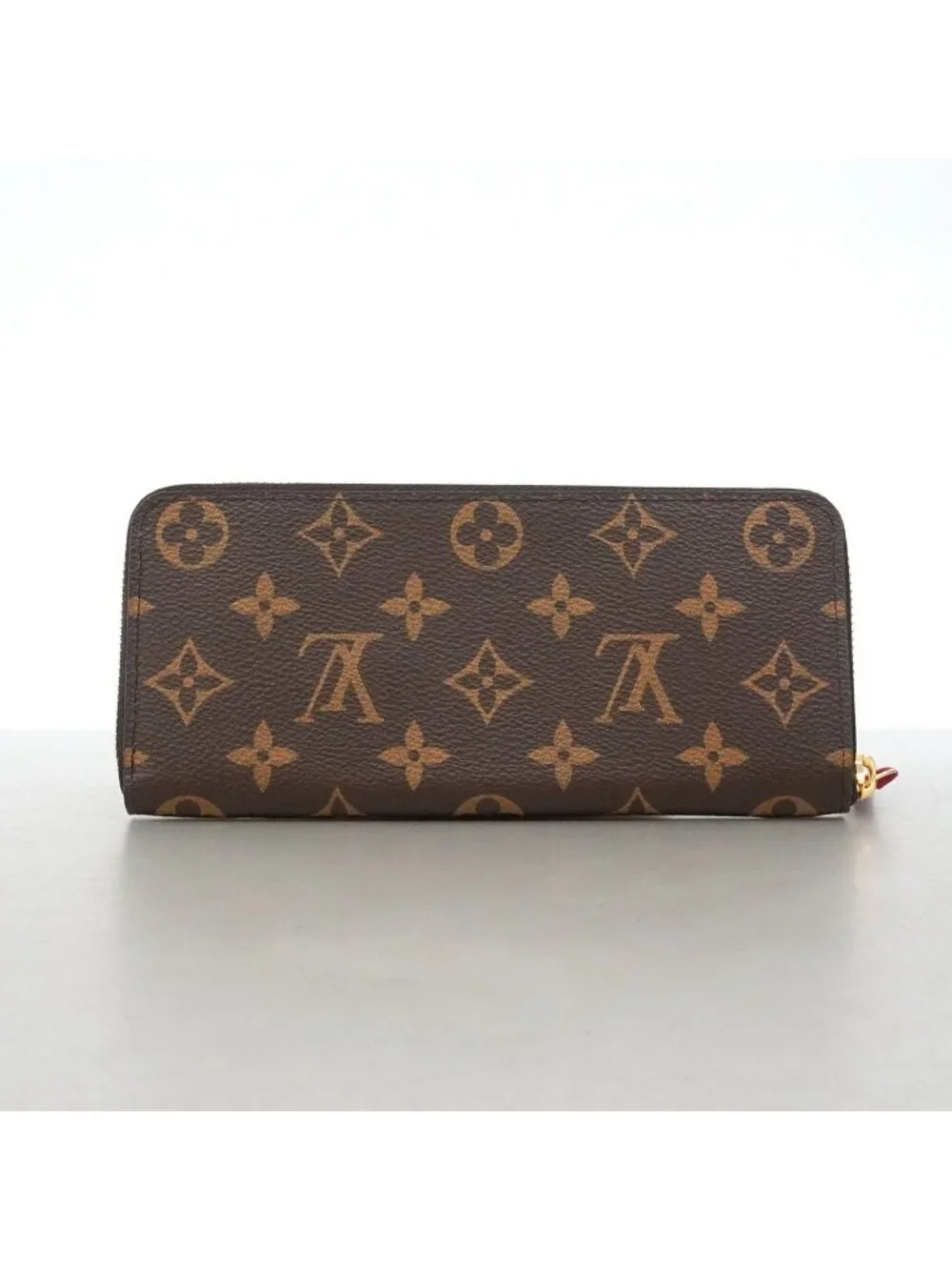Louis Vuitton Wallet Monogram Portefeuille Clemence Fuchsia